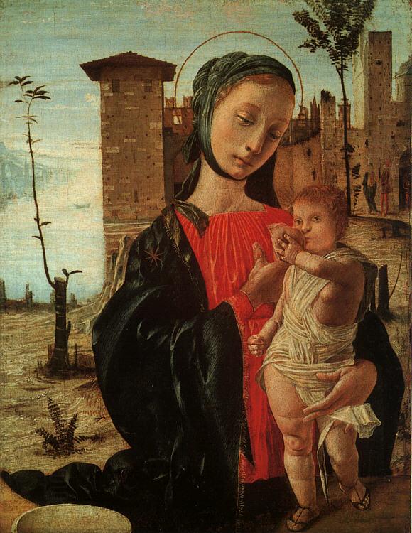 BRAMANTINO Virgin and Child oil painting picture